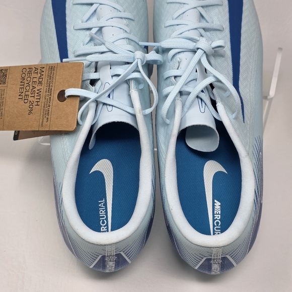 Nike Zoom Mercurial Vapor 16 Soccer Men's Size 11.5 Academy FG/MG FQ8374-400 New - Picture 9 of 11